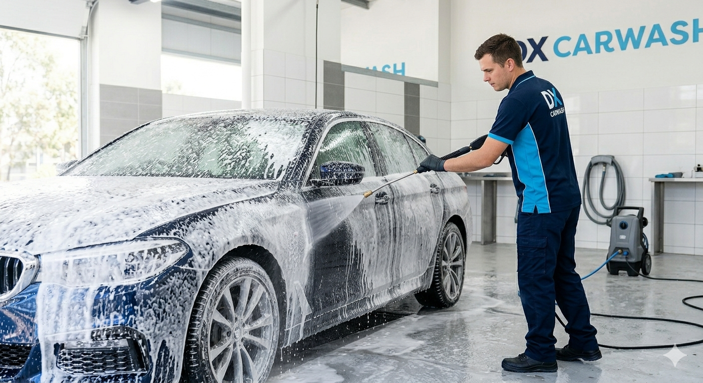 Preview portfolio website DX Carwash